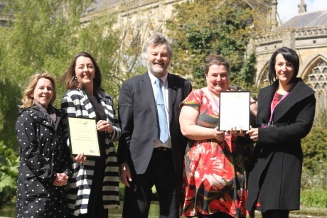 Wells Cathedral and The Bishop's Palace awarded Coach Friendly status